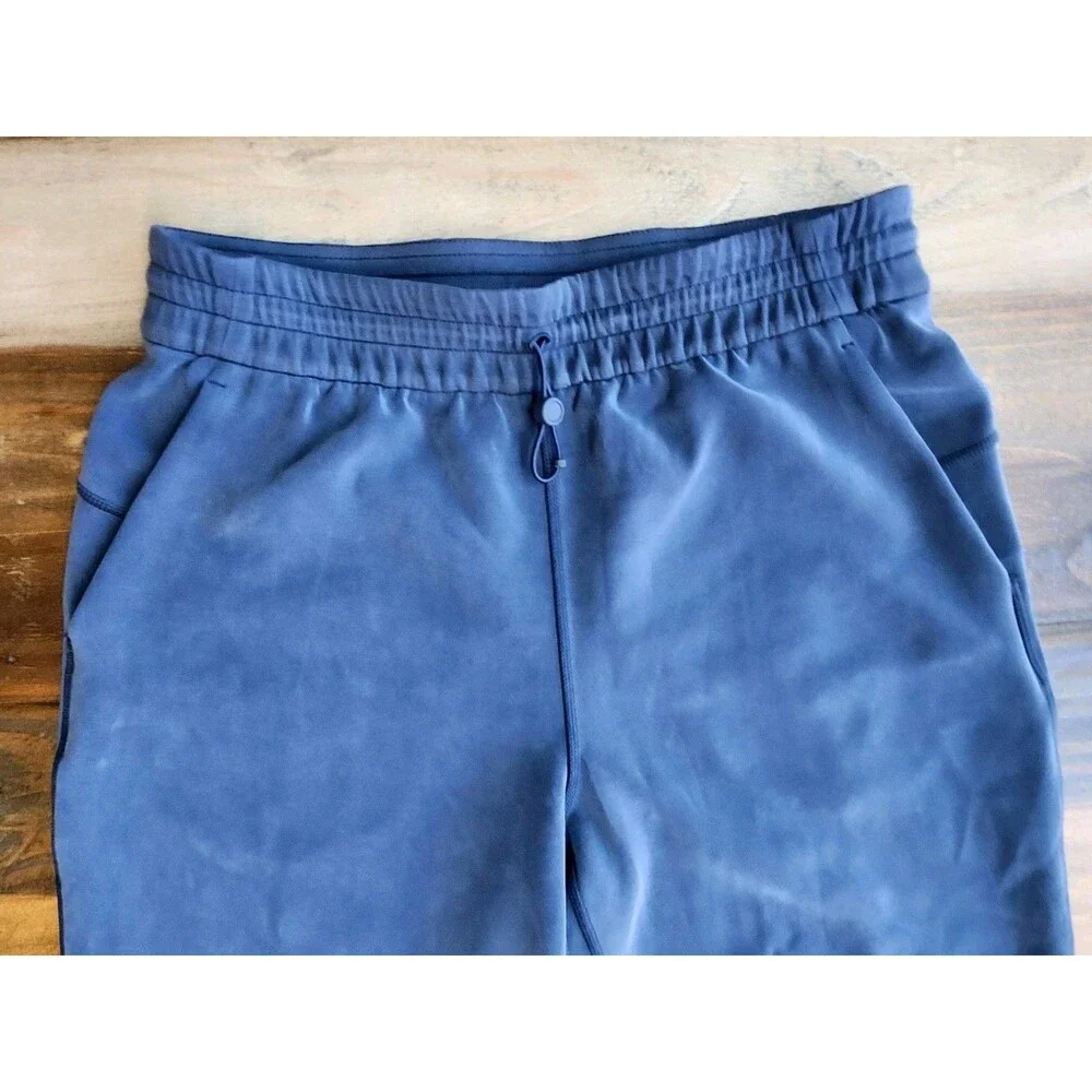 Lululemon Softstreme High Rise Regular Navy Pants Straight Leg Size 6